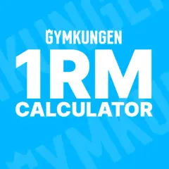 Gymkungen 1RM Calculator. Hitta din maxvikt för ett lyft.