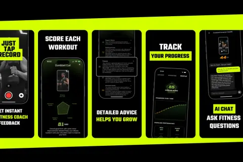 Få gratis träningsråd med en gym app som analyserar din form och ger feedback. Spåra dina framsteg och ställ frågor till din AI-coach.