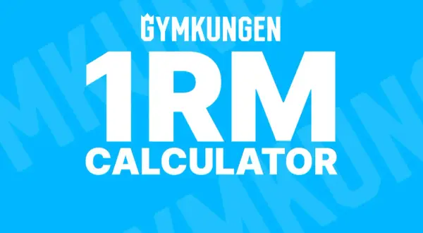 Gymkungen 1RM Calculator. Hitta din maxvikt för ett lyft.