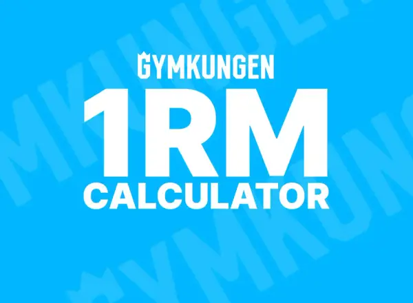 Gymkungen 1RM Calculator. Hitta din maxvikt för ett lyft.